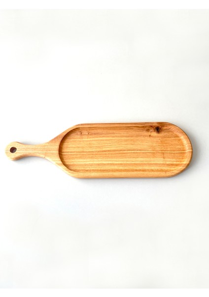 Vergis Ahşap (Amerikan Dişbudak) Oval Sunum Tabağı, Servis Tabağı, Kahvaltı Tabağı 39X12CM fiyatları