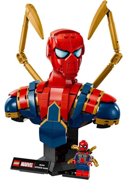 Bfs LEGO Marvel Iron Örümcek Adam Büstü 76326