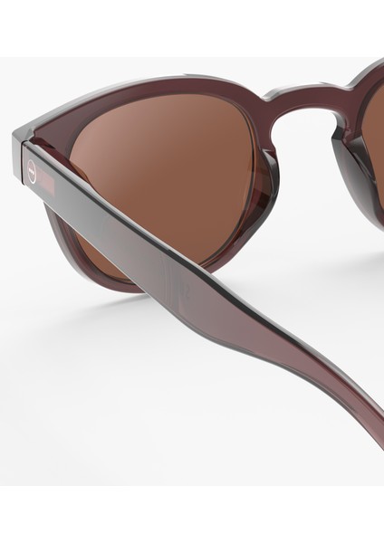 Izipizi Sun #c Old Leather - Koyu Kahverengi Yetişkin Güneş Gözlüğü fırsatları