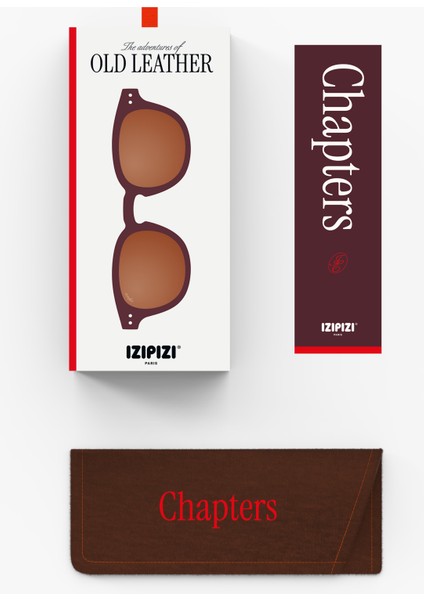 Izipizi Sun #c Old Leather - Koyu Kahverengi Yetişkin Güneş Gözlüğü indirimleri