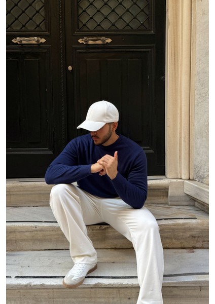 Acton Erkek %100 Organik Pamuk Bisiklet Yaka Triko Kazak indirimleri