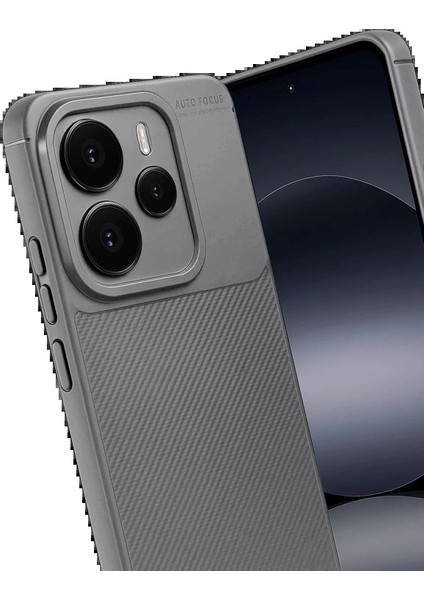 Bfs Xiaomi Note 14 5g Auto Focus Karbon Kapak - Gri