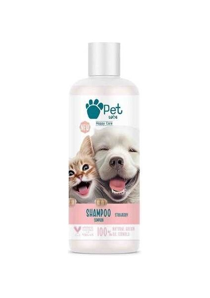 Elit Pet Love Doğal Argan Yağlı Çilekli Şampuan 500ML