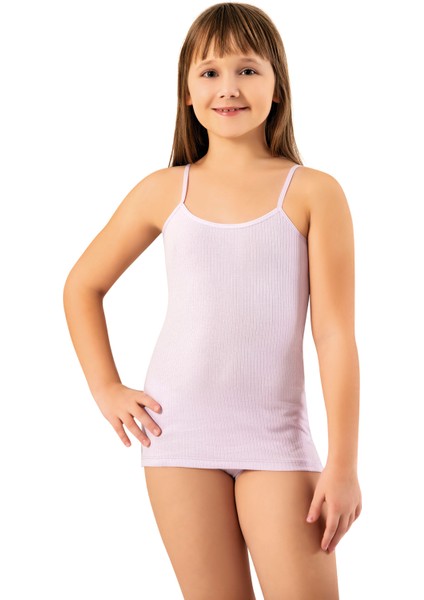 Incili 3'lü Set Kız Çocuk Ip Askılı Raporlu Ribana Atlet fiyatları