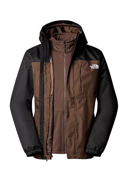 M Quest Triclimate Jacket Erkek Outdoor Montu NF0A3YFH1OI1 Kahverengi