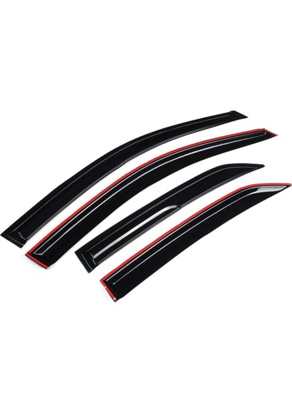 Hyundai Accent Yumurta Kasa 95-00 Mugen Cam Rüzgarlığı Seti 4'lü