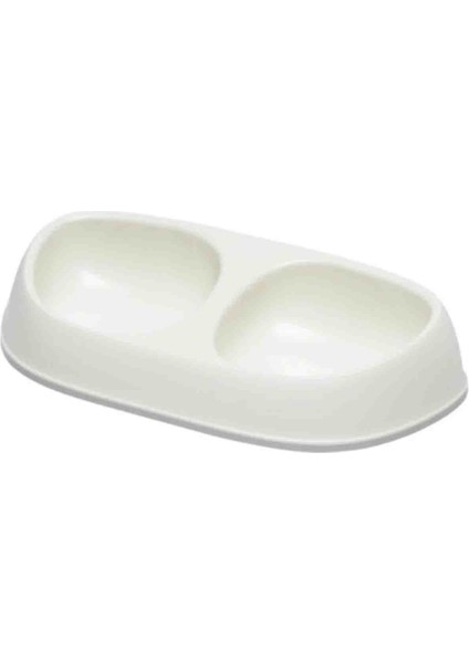 Elit Moderna Sensibowl Ikili Kedi Mama Kabı Beyaz 2X200ML