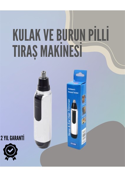 Ds-Derin Hassas 3D Bıçaklı Kulak ve Burun Tıraş Makinesi