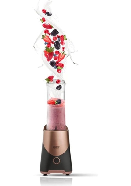 Renkli Kişisel Blender, Şık Rosegold Tasarım, Pratik Kullanım, Yüksek Performans