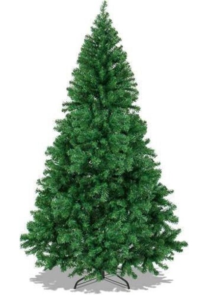 210 cm Yılbaşı Ağacı 720 Gür Dallı Metal Gövde Metal Ayak 100 Süs Hediyeli fiyatları