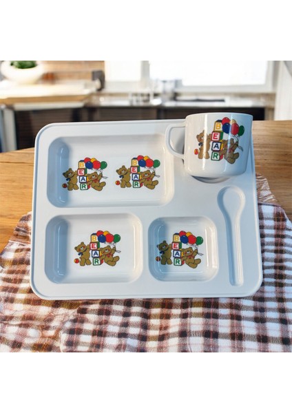 Çocuk Mama Tabldot Tabak ve Bardak Melamin fırsatları