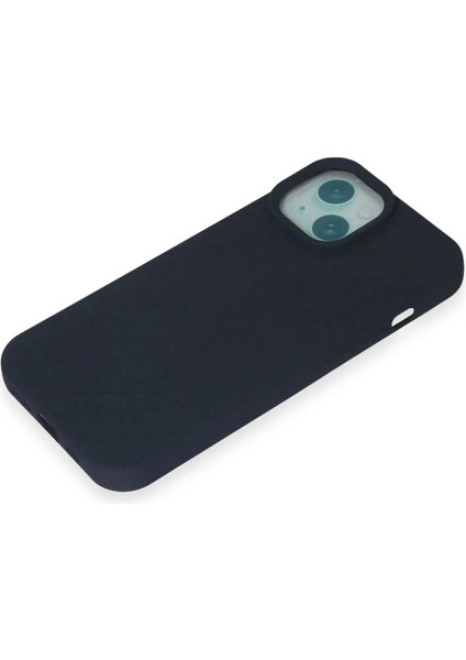 Bfs iPhone 15 Plus Kılıf Nano Içi Kadife Silikon - Lacivert fırsatları