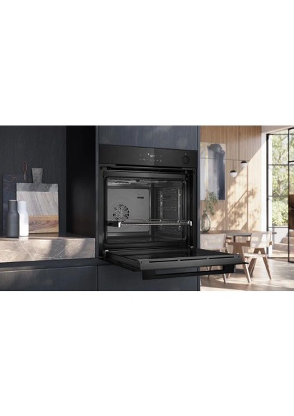 HR232GEB3 Fırın Ankastre Buhar Destekli Siyah Inox fırsatları