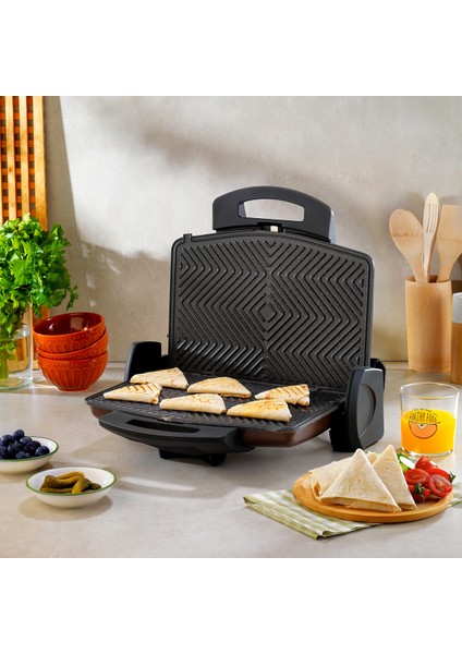 Kahverengi Tost Makinesi ile Lezzetli Kahvaltılar Hazırlayın fiyatları
