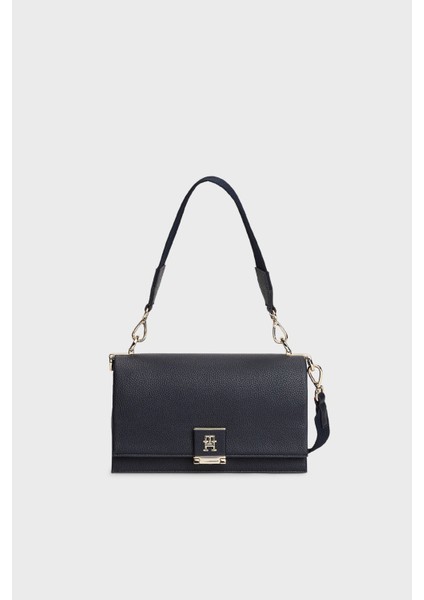 Logolu Çıkarılabilir Askılı Çanta Bayan Çanta AW0AW17831 Dw6