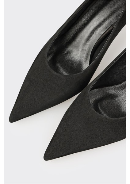 Siyah Deri Kadın Stiletto fırsatları