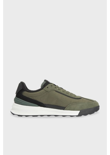 Logolu Süet Sneaker Ayakkabı Erkek Ayakkabı FM0FM05640 Rbn