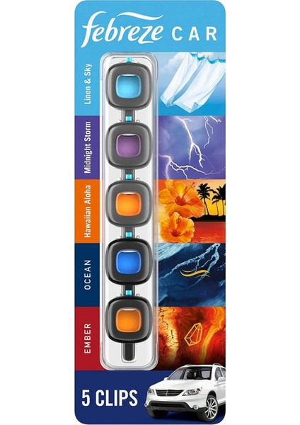 Araba Kokusu Çeşit Paketi 5li Paket