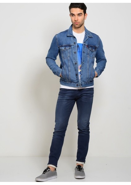 Levis The Trucker Erkek Denim Ceket 72334-0130