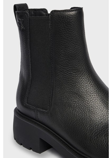 Elastik Yan Bantlı Deri Bot YW0YW02072BEH Bayan Bot YW0YW02072 Beh fırsatları