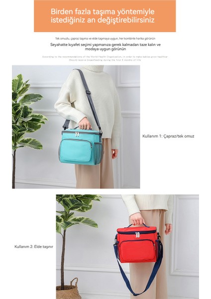 Taşınabilir Taze Tutma ve Isıtma Piknik Çantası (Yurt Dışından) modelleri