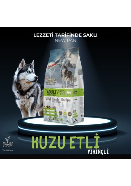 Premium Kuzu Etli & Pirinçli Yetişkin Köpek Maması 15 kg modelleri