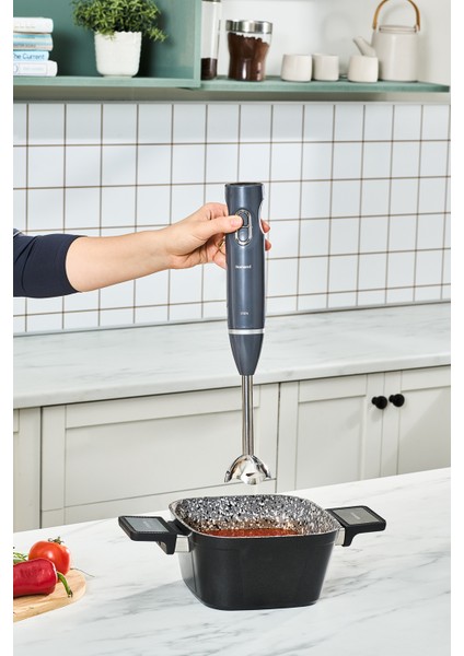 5 Fonksiyonlu Mutfak Robotu Antrasit 1700 W, Çok Amaçlı, Güçlü ve Şık Tasarım modelleri