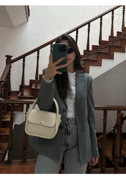 Kadın Gold Kilit Detaylı Ayarlanabilir Askılı El Omuz ve Çapraz Çanta Mona fiyatları