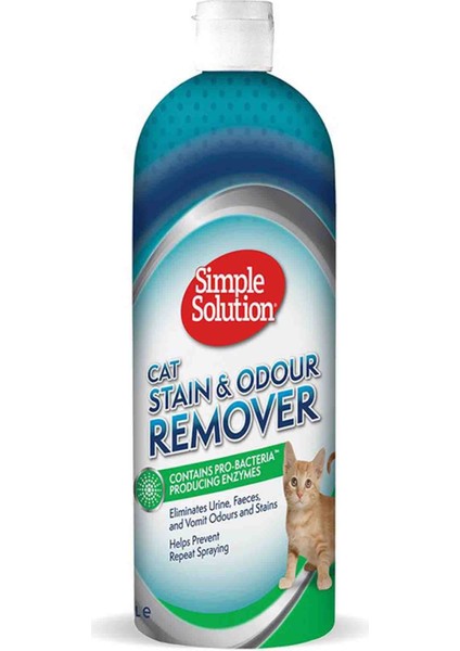 Elit Simple Solution Kediler Için Leke ve Koku Giderici 1lt