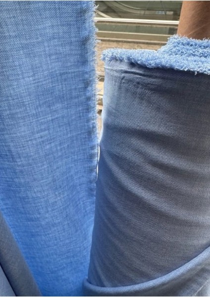 Sofya Keten Bebe Mavisi Kumaş, En 150CM