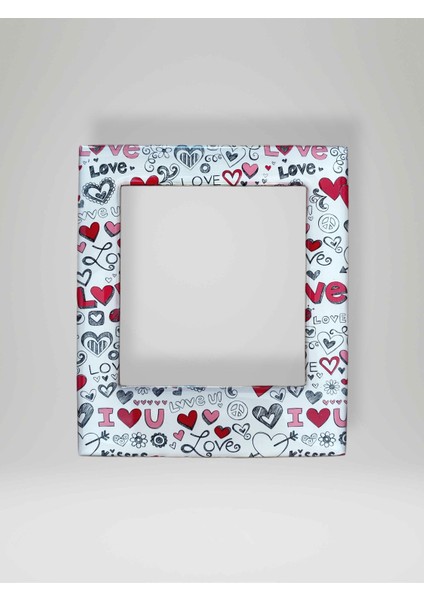 Love Mıknatıs Çerçeve Buzdolabı Süsü Çerçeve Magnet