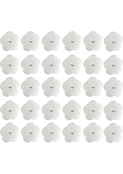 Yüzme Havuzları Için 30 Adet Beyaz Çiçek Tipi Filtre Süngeri (Yurt Dışından)