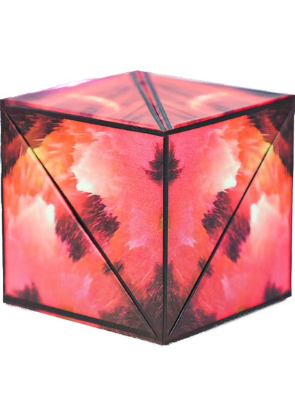 Manyetik Değişen Geometrik Rubik Küpü Çocuk Oyuncak Yapboz Rubik Küpü (Yurt Dışından)