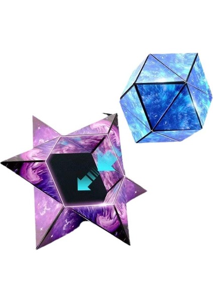 Manyetik Değişen Geometrik Rubik Küpü Çocuk Oyuncak Yapboz Rubik Küpü (Yurt Dışından) fiyatları