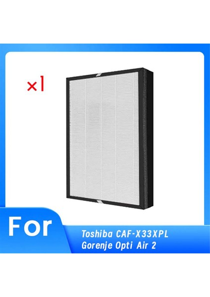 Toshiba CAF-X33XPL Gorenje Için Hepa Aktif Karbon Filtresi (Yurt Dışından)