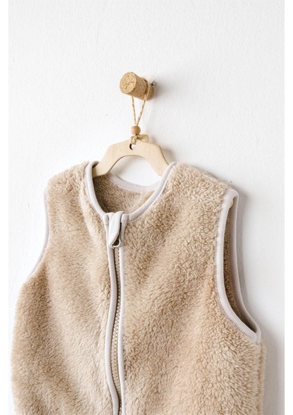Bebek Tinny's Sheeps Peluş Yelek Bej AC26162 modelleri