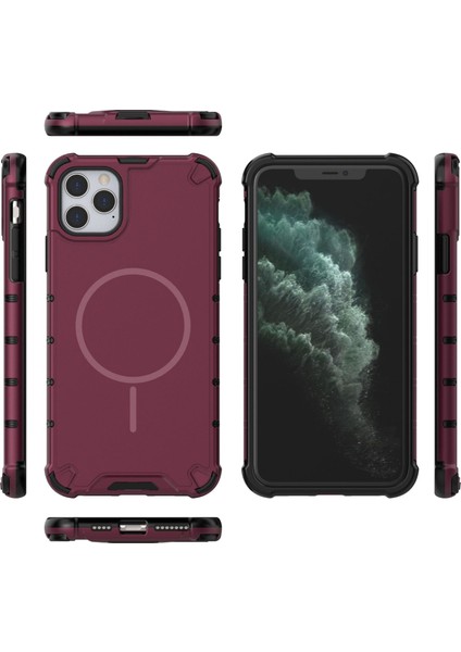 iPhone 13 Pro Manyetik Telefon Kılıfı, Magsafe Koruyucu Ince Uyumlu Telefon Kılıfı iPhone 13 Pro (Yurt Dışından) modelleri