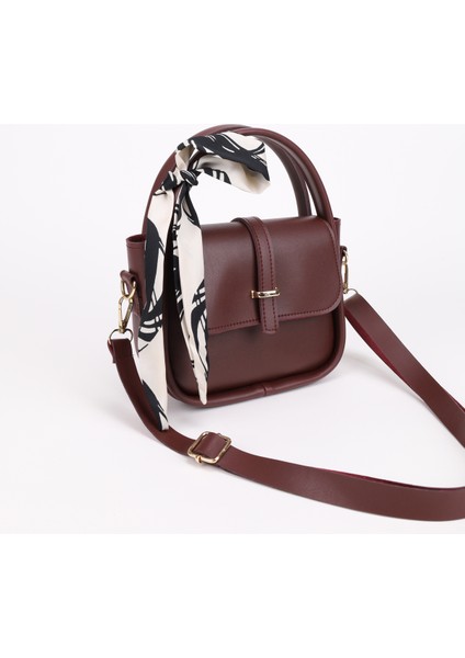 Kadın Gold Aksesuar Detaylı Ayarlanabilir Askılı Fular Hediyeli El Omuz ve Çapraz Çanta Milan fiyatları