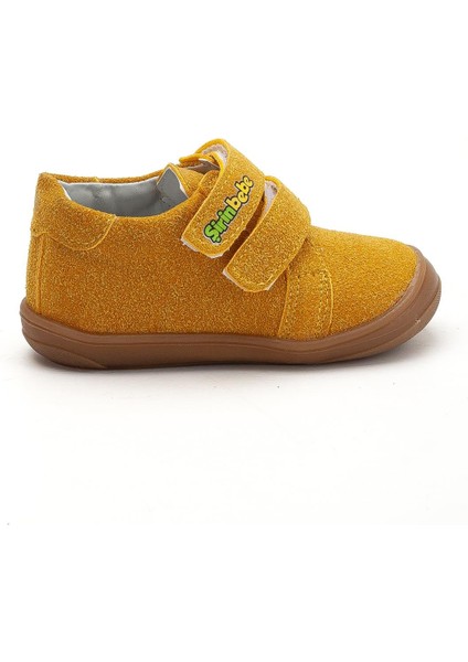 Şirinbebe Ortopedik Erkek Ilkadım Bebek Ayakkabı Sarı Çift Cırtlı fiyatları