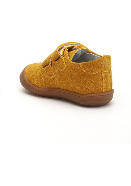 Şirinbebe Ortopedik Erkek Ilkadım Bebek Ayakkabı Sarı Çift Cırtlı fırsatları