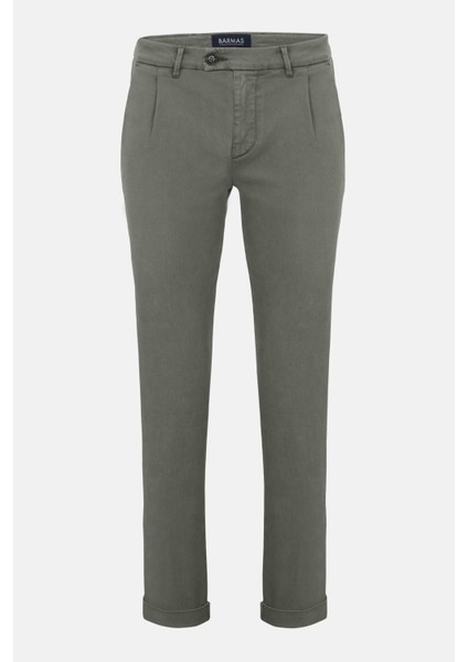 Erkek Koyu Gri Chino Pantolon