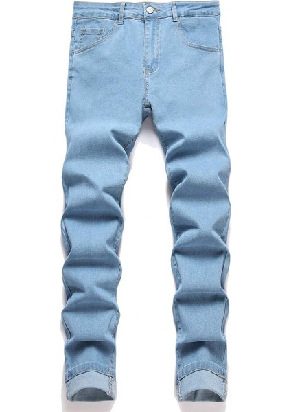 Erkek Regular Fit Denim Jean Pantolon