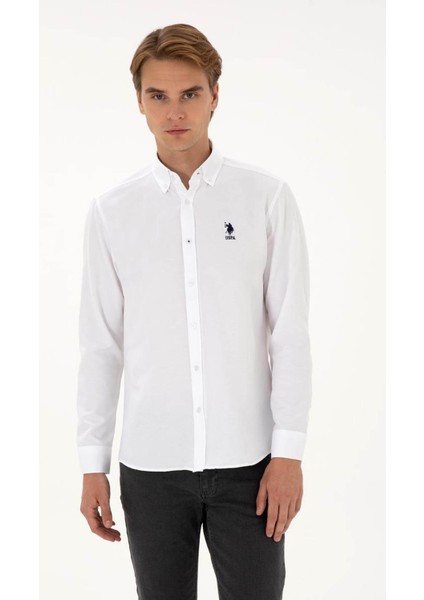 GOXREG025K Beyaz Erkek Gömlek 2225434