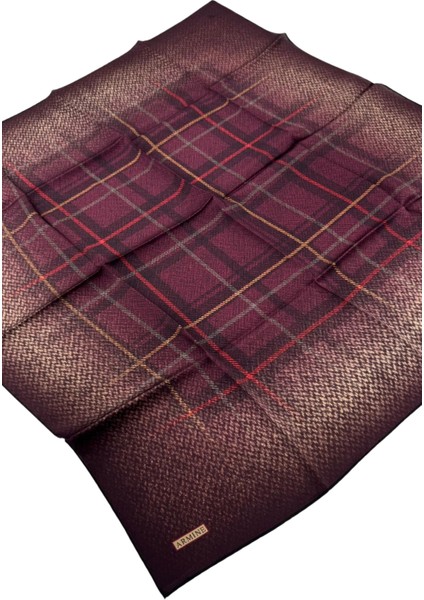 Nostalji Serisi Sura Ipek Eşarp 7814DS-31