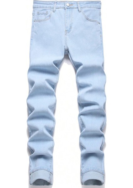 Erkek Regular Fit Denim Jean Pantolon