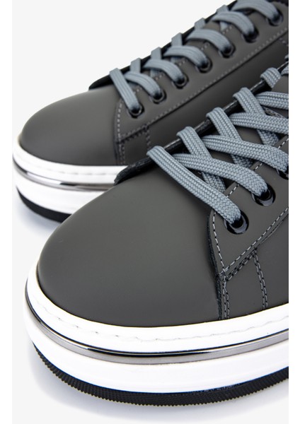 Erkek Hakiki Deri Gri Sneakers & Spor Ayakkabı 381 21618 Erk Ayk Y25 Grı modelleri