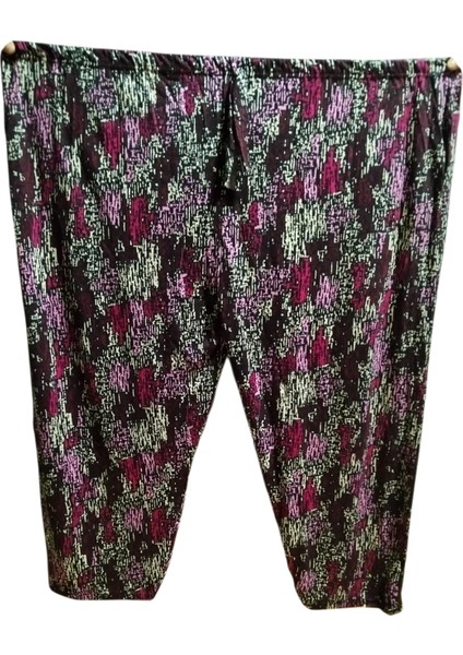 Kadın Bayan Büyük Extra Battal Jumbo Beden Viskon Penye Kumaş 2 Yan Cepli Pantolon Eşofman Alt Pijama Altı fırsatları
