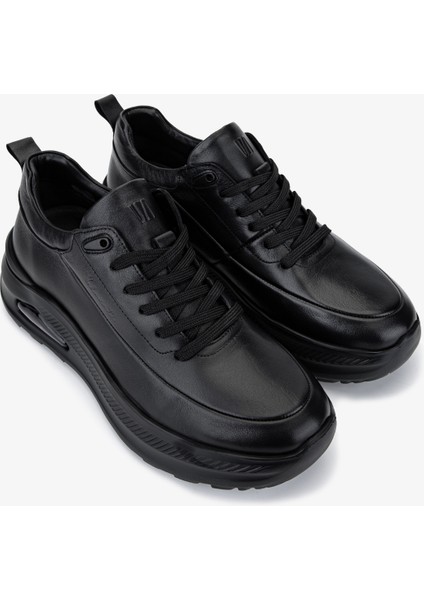 Erkek Hakiki Deri Siyah Deri Sneakers & Spor Ayakkabı 381 21178 Erk Ayk Y25 Sıyah Dr fiyatları
