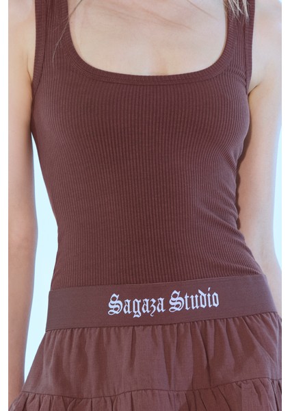 Studio SS6006 Kahverengı Elbise modelleri