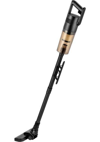 Dik Elektrikli Süpürge, 500W, Hepa Filtre, Toz Hazneli, Çelik Boru, Siyah